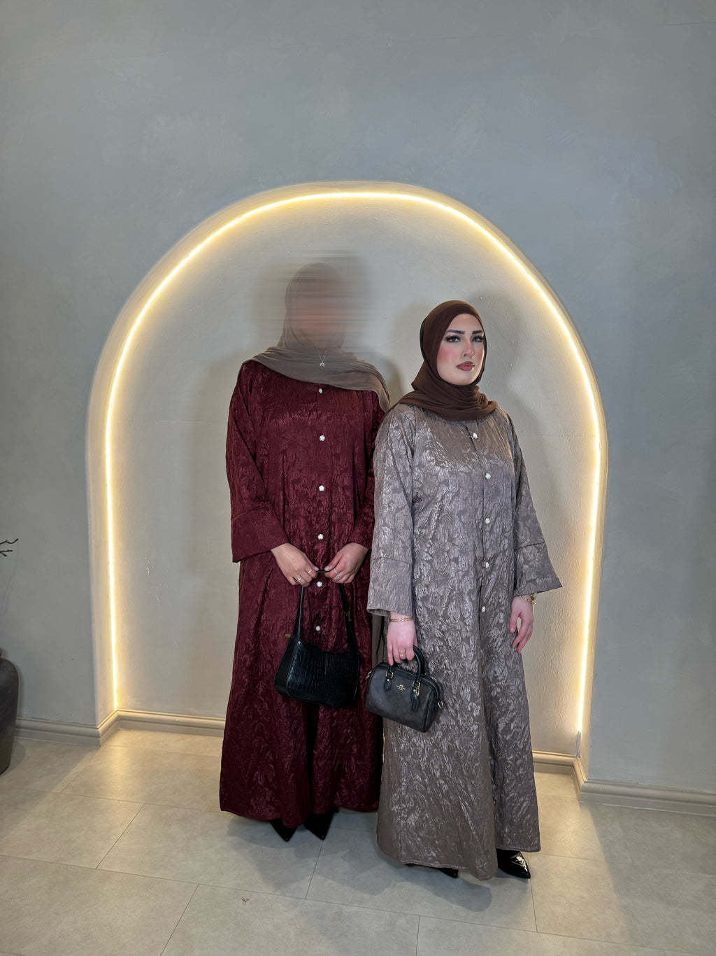 Leyla Jacquard Abaya
