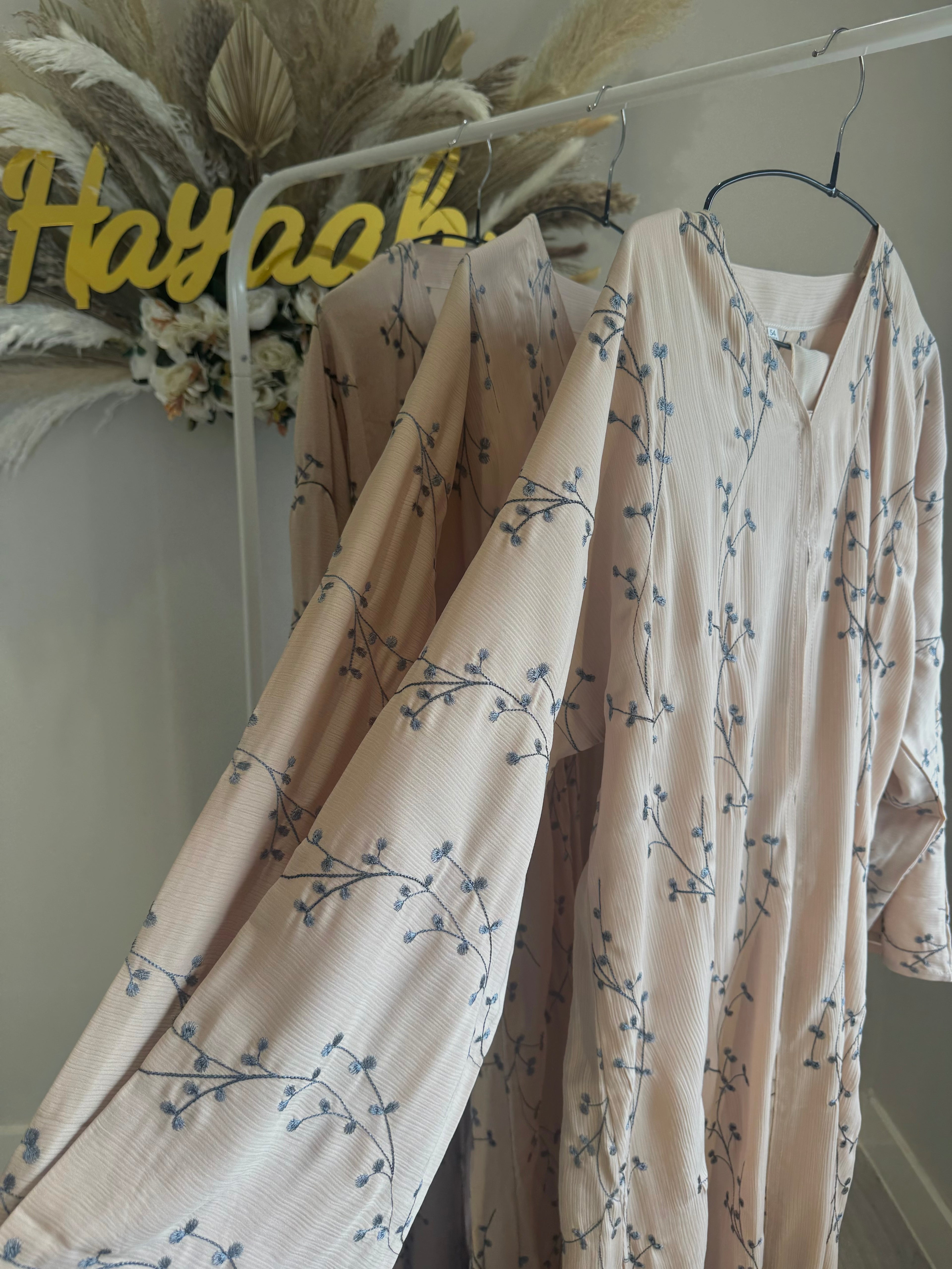 Dahlia - Floral Abaya