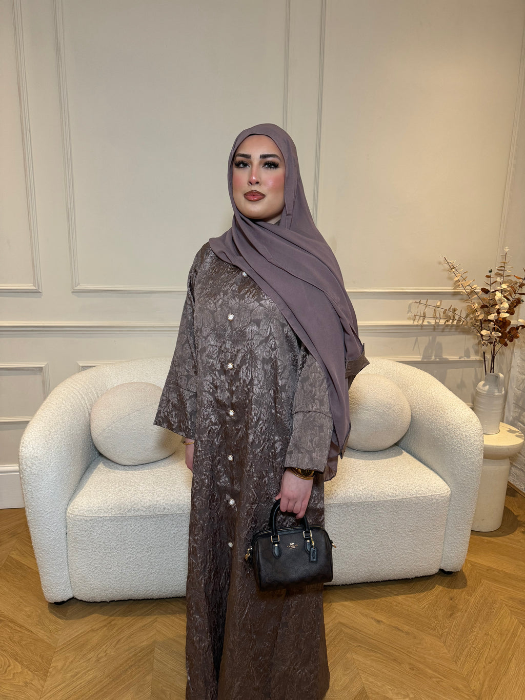 Leyla Jacquard Abaya