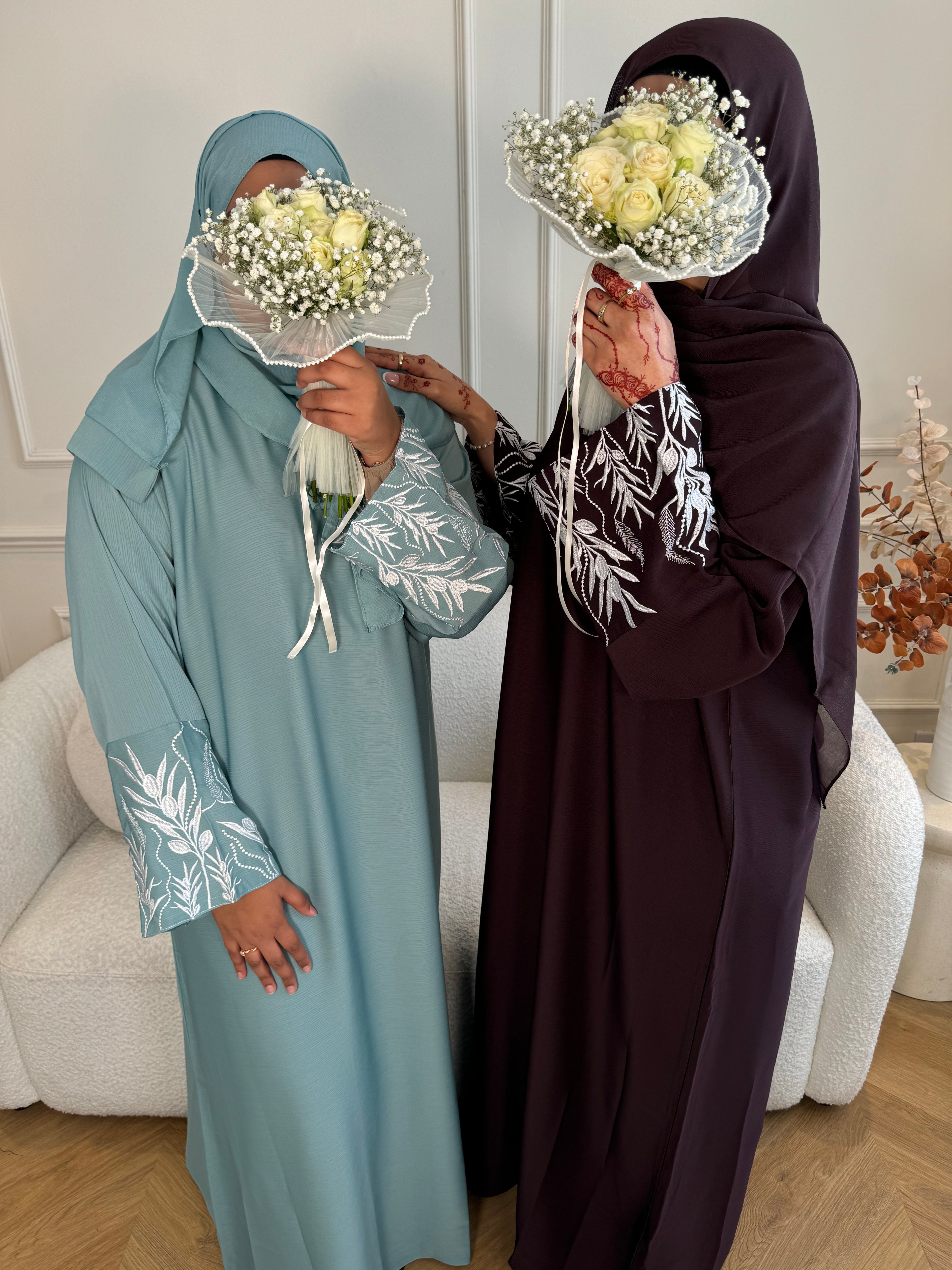 Arwa Floral Abaya