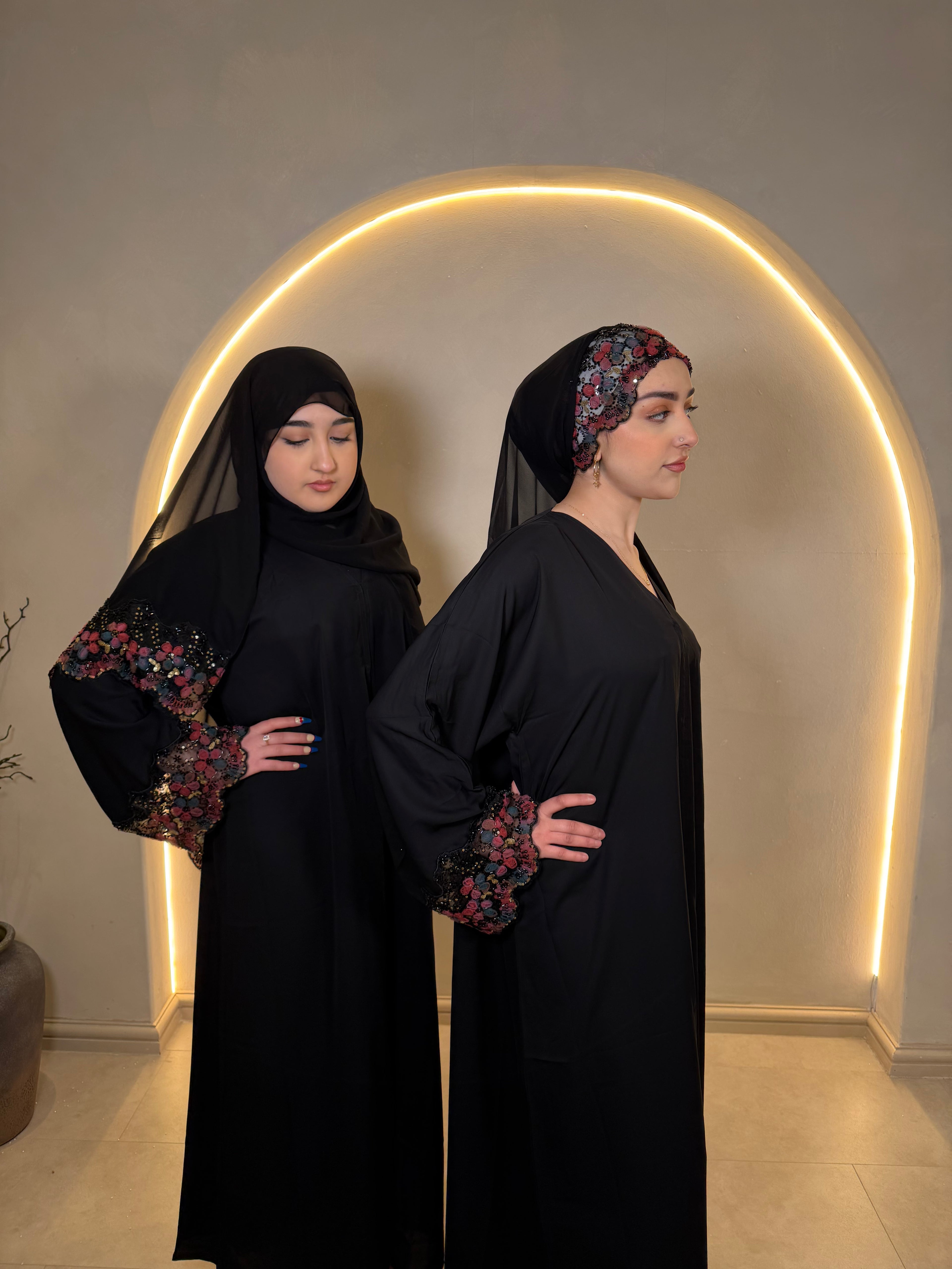 Loujain Petal Abaya