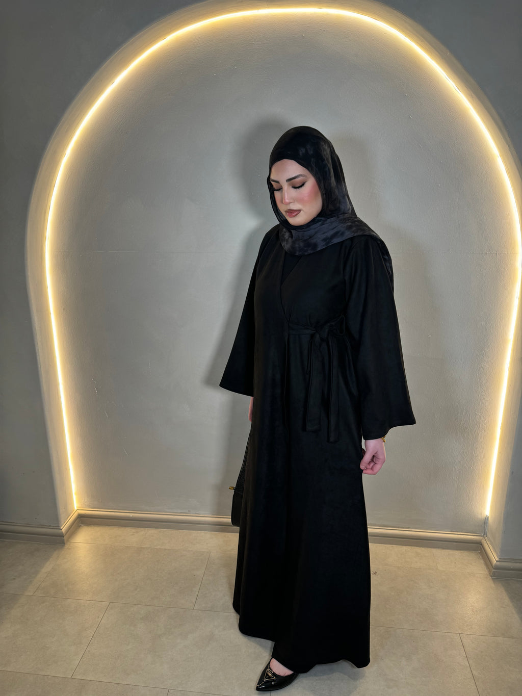 Wrap Abaya Dress