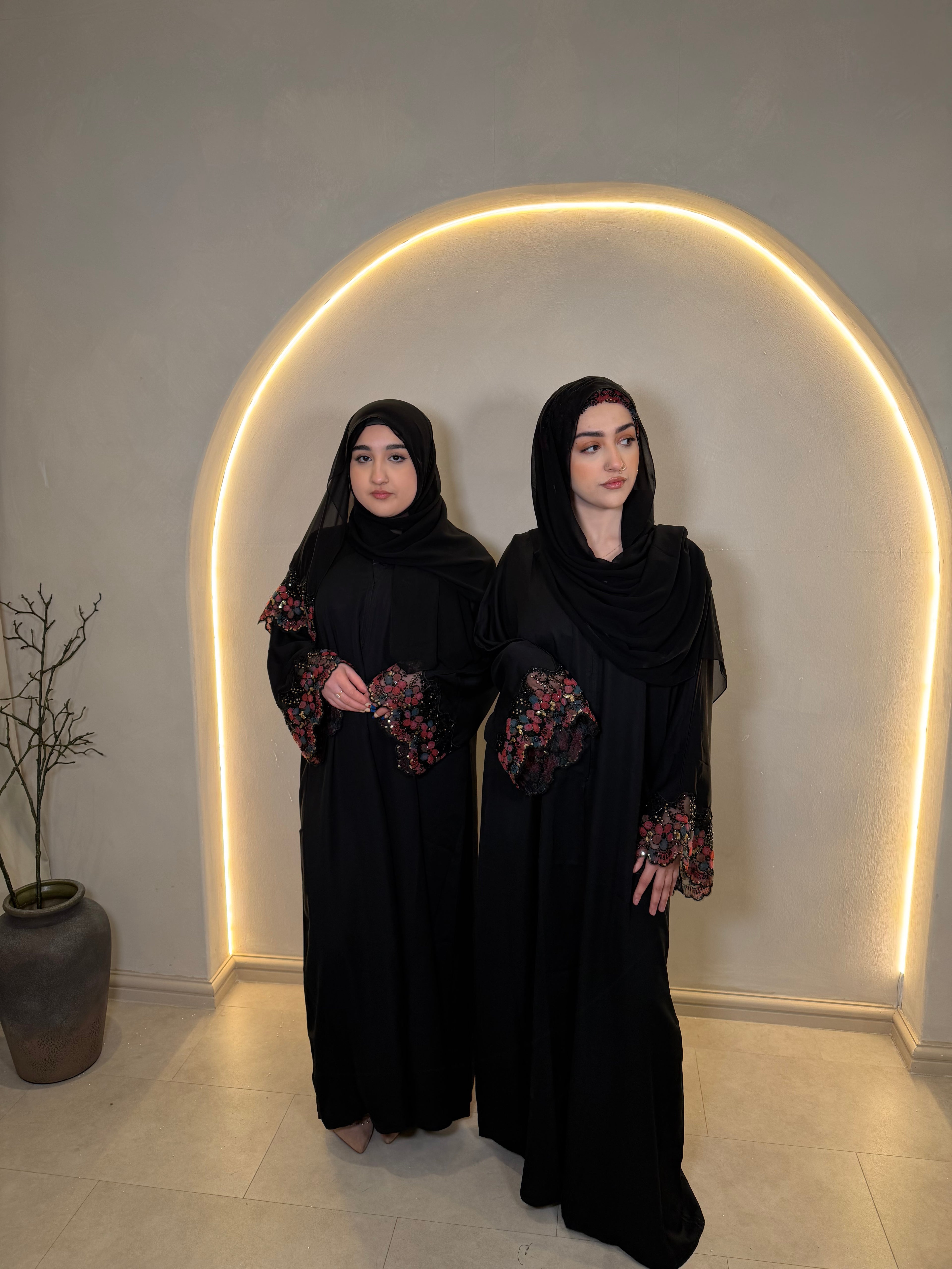 Loujain Petal Abaya