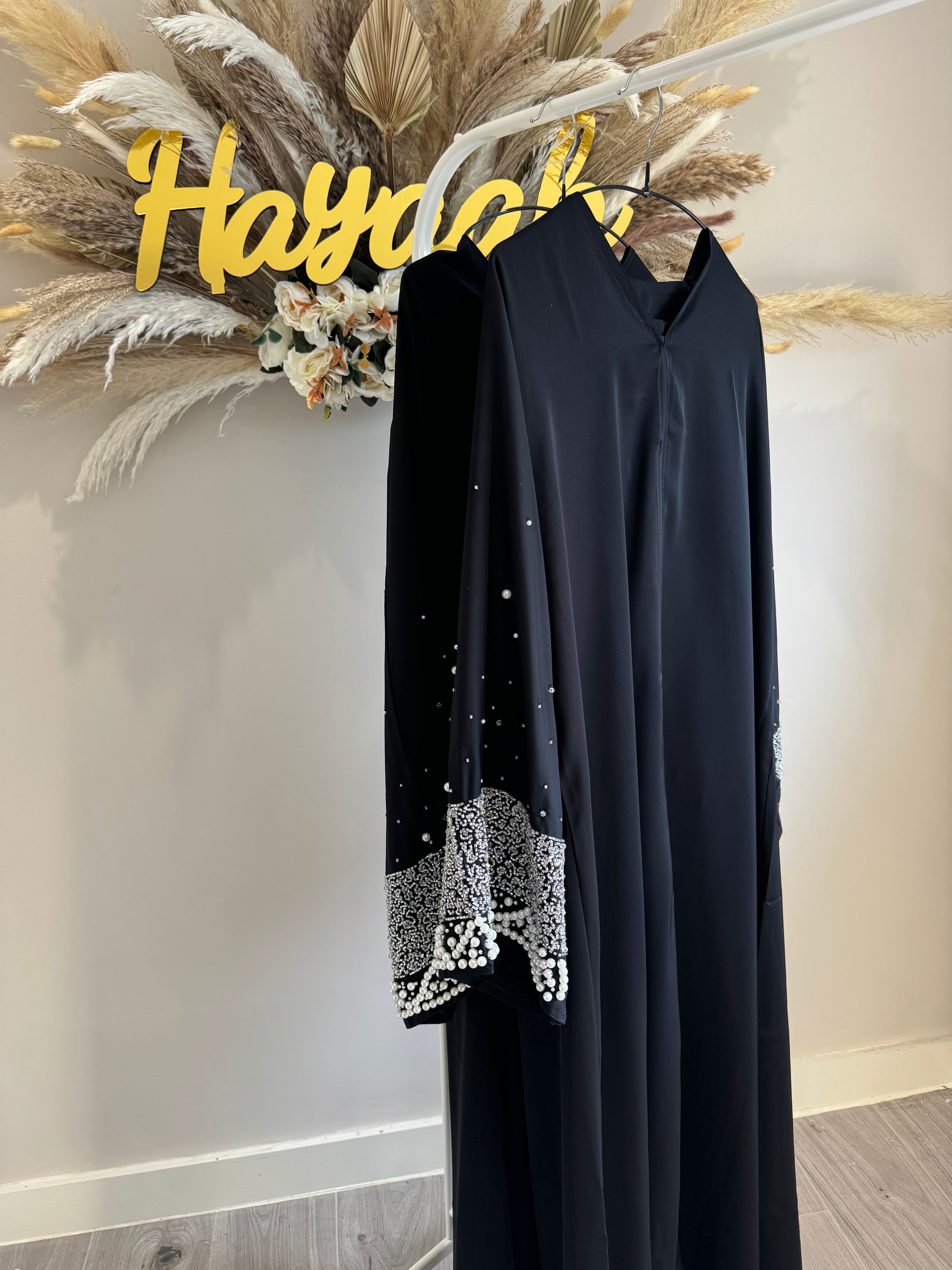 Elyza - Black Pearl Abaya