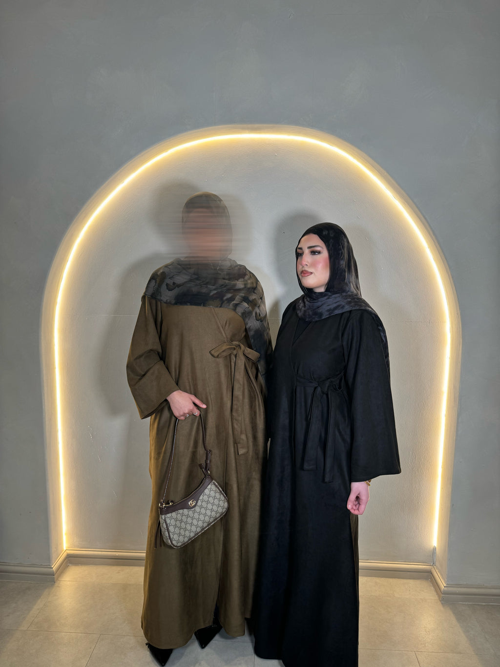 Wrap Abaya Dress