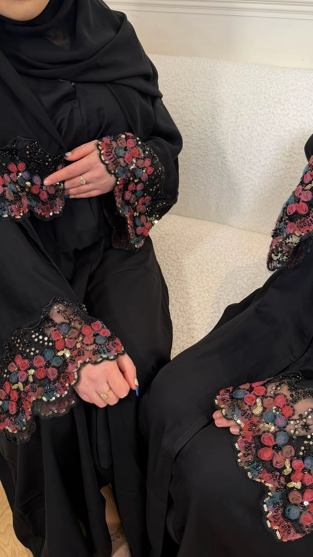 Loujain Petal Abaya