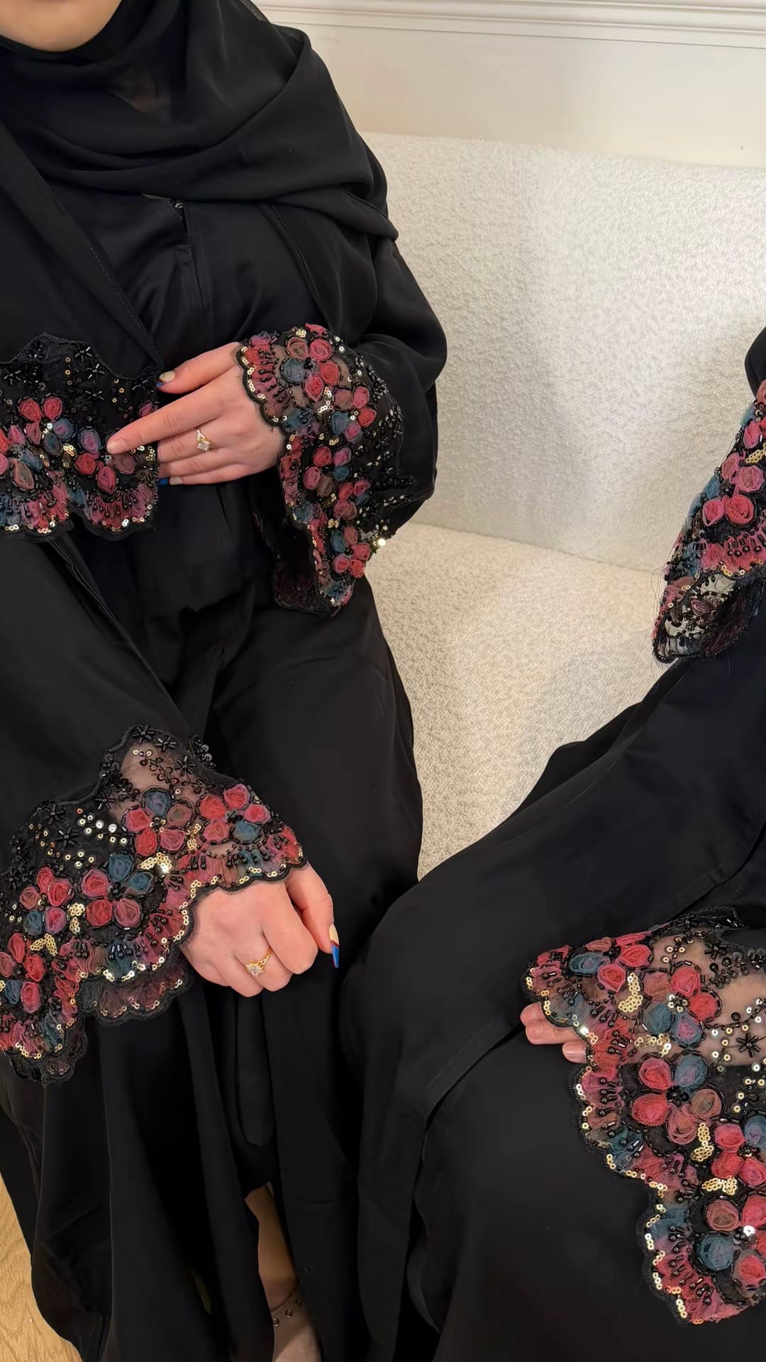 Loujain Petal Abaya