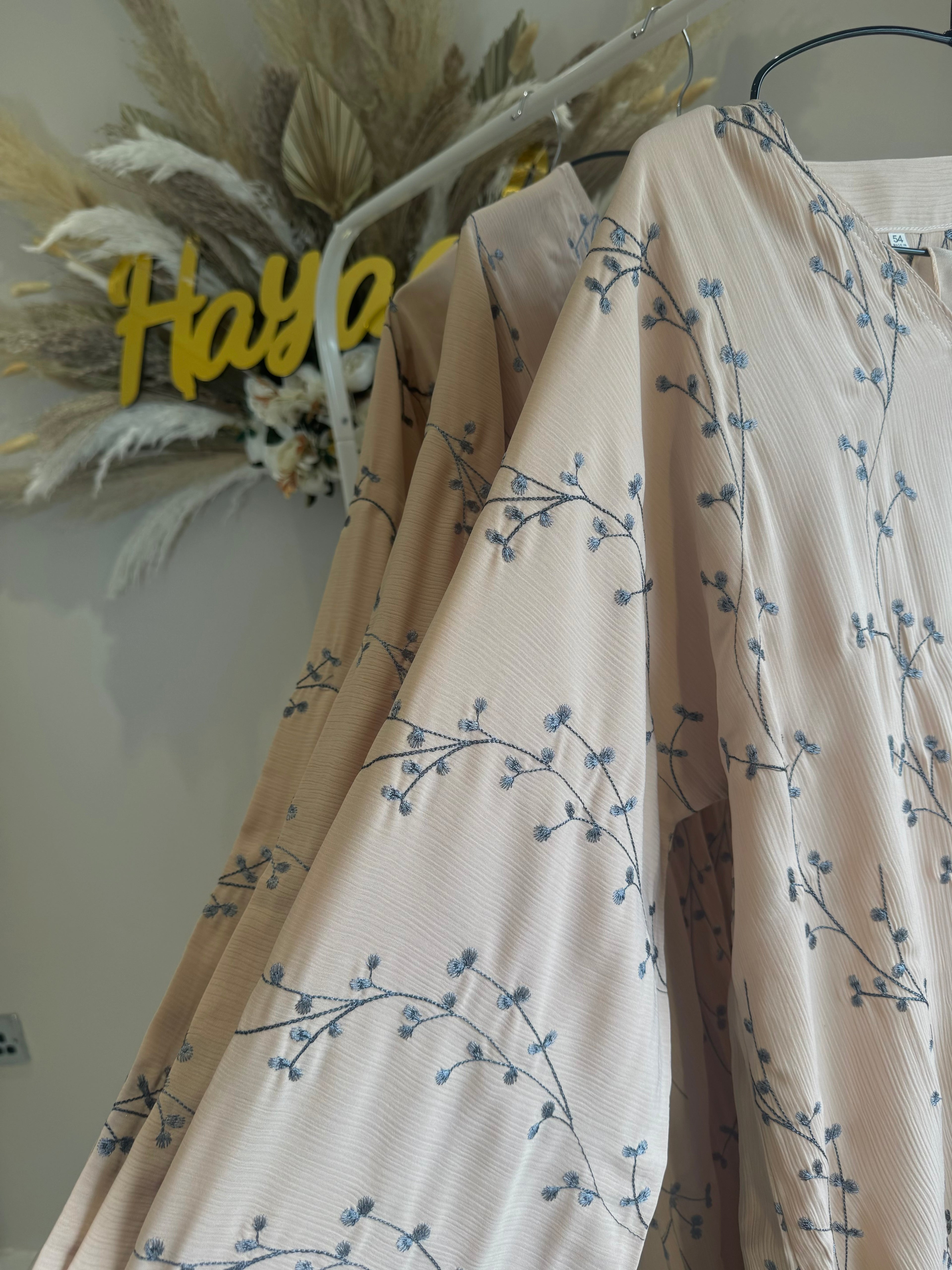 Dahlia - Floral Abaya