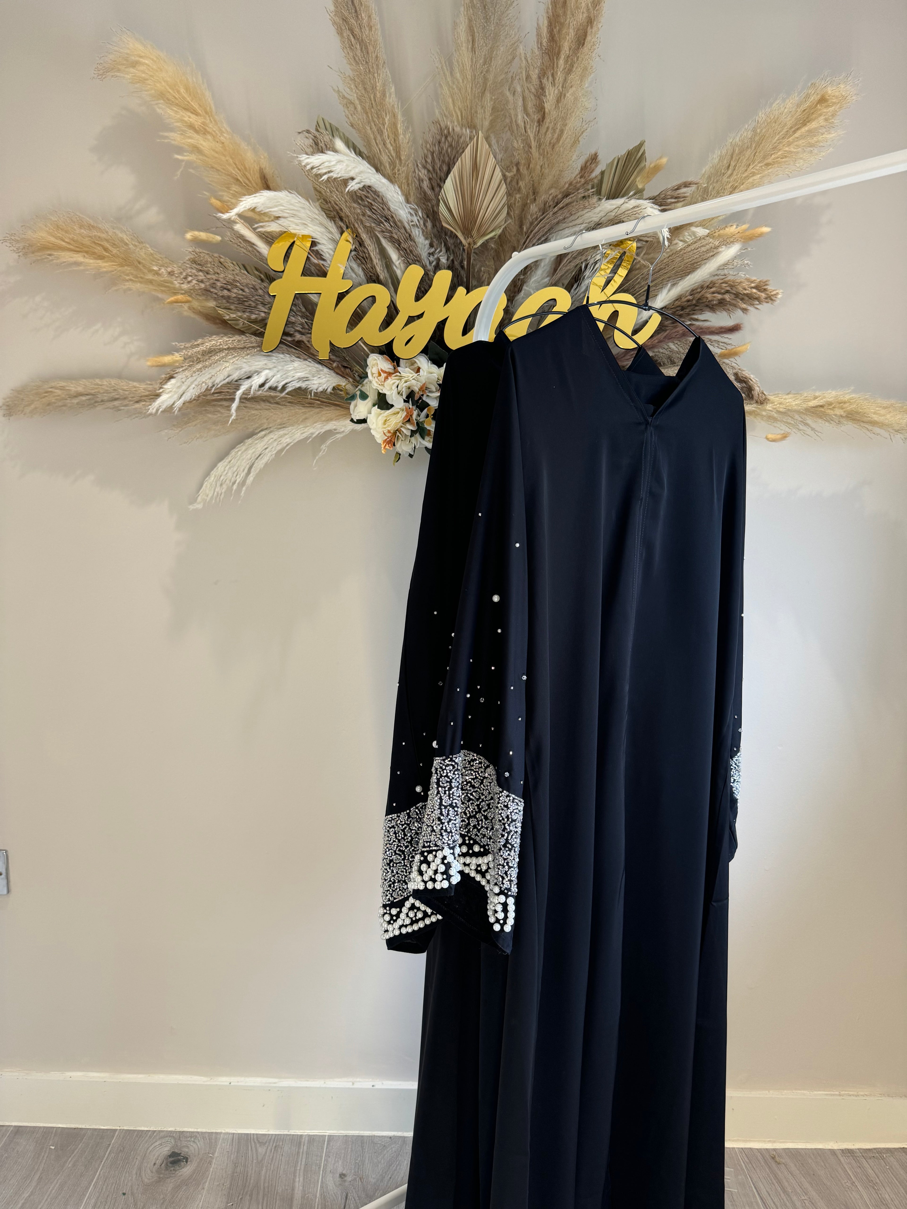Elyza - Black Pearl Abaya