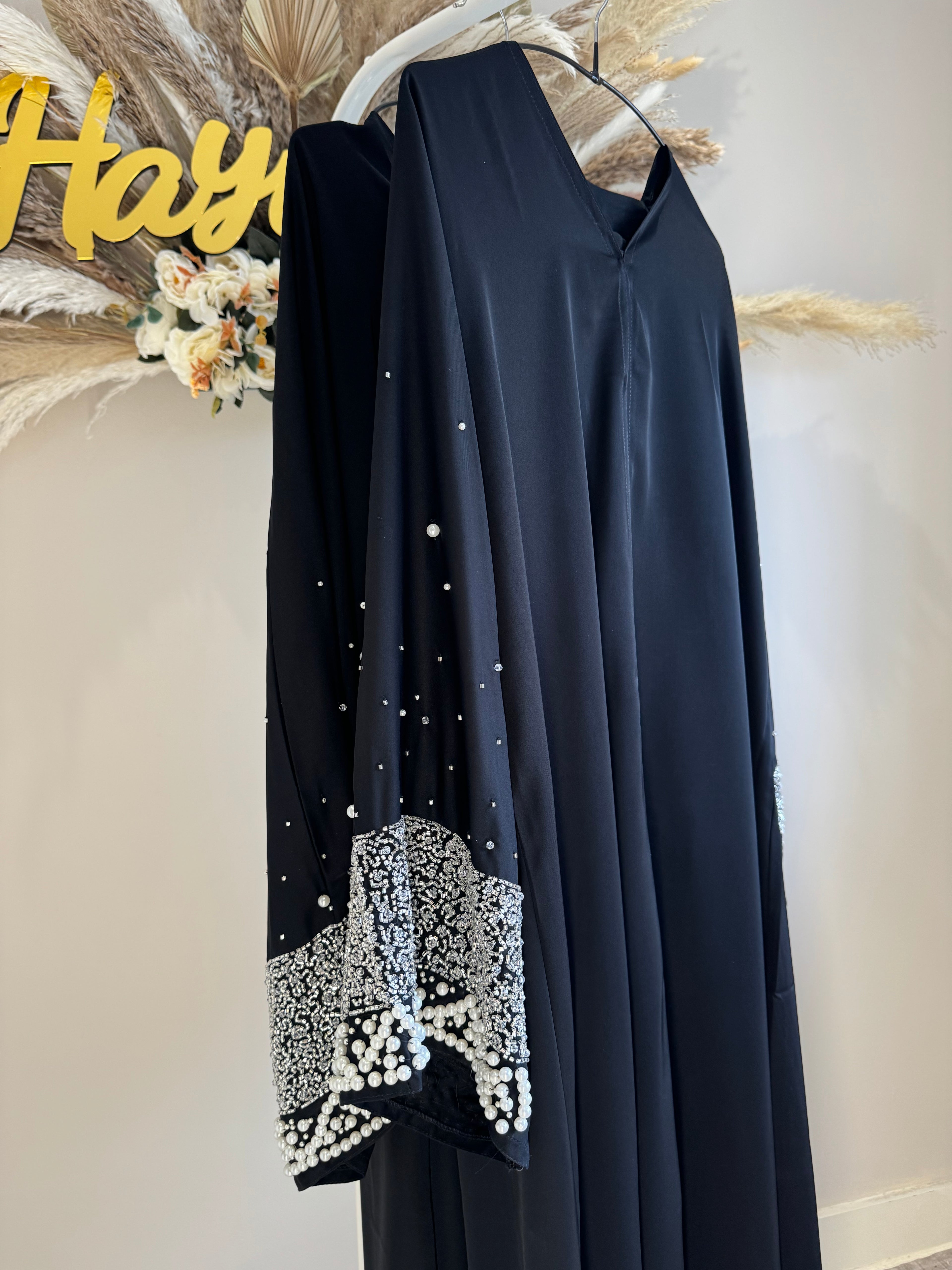 Elyza - Black Pearl Abaya