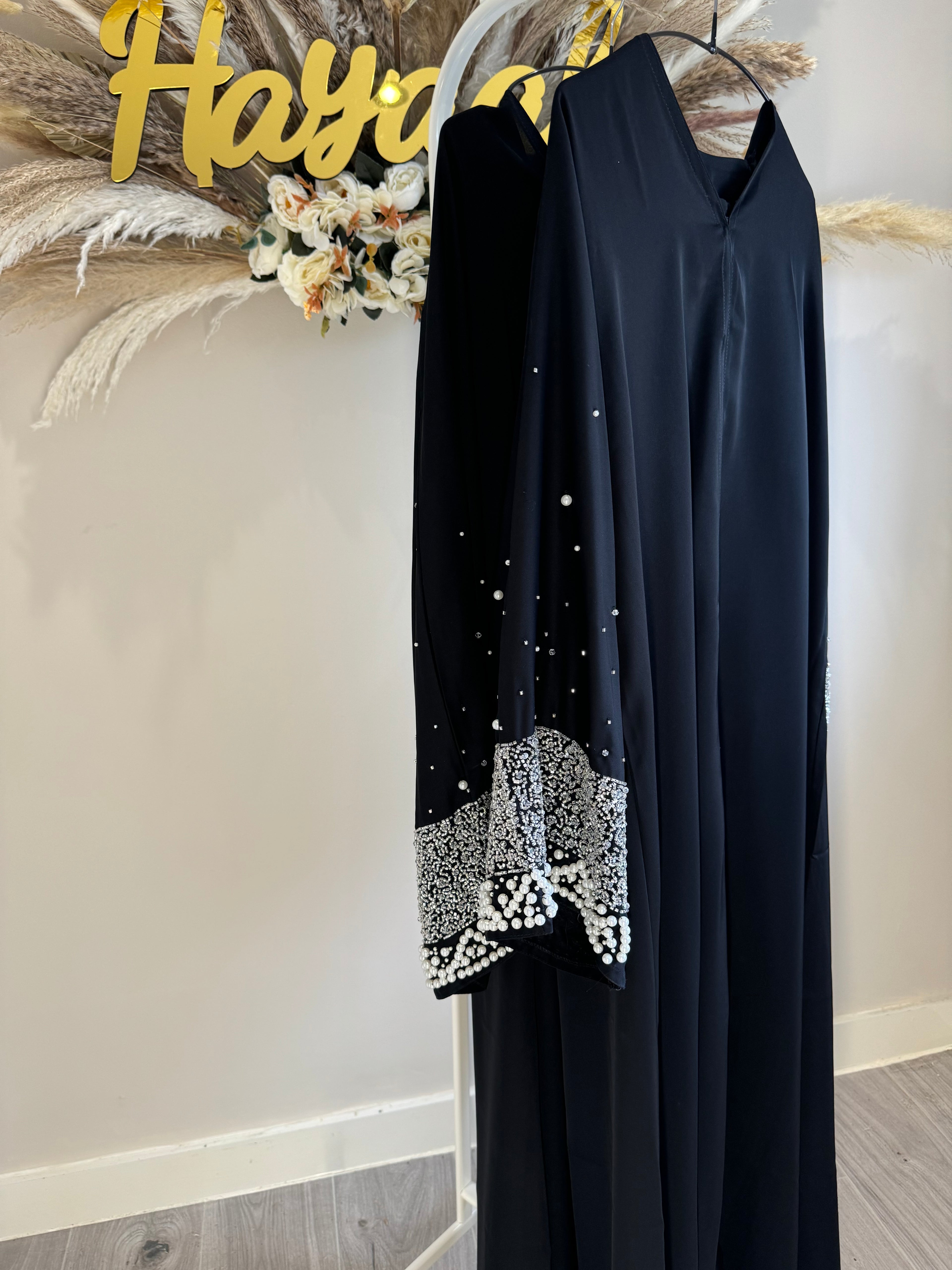 Elyza - Black Pearl Abaya