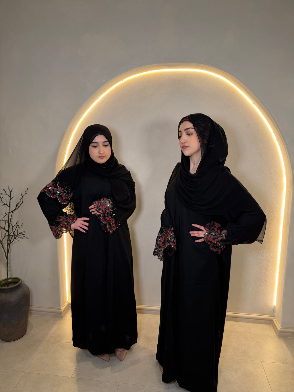 Loujain Petal Abaya