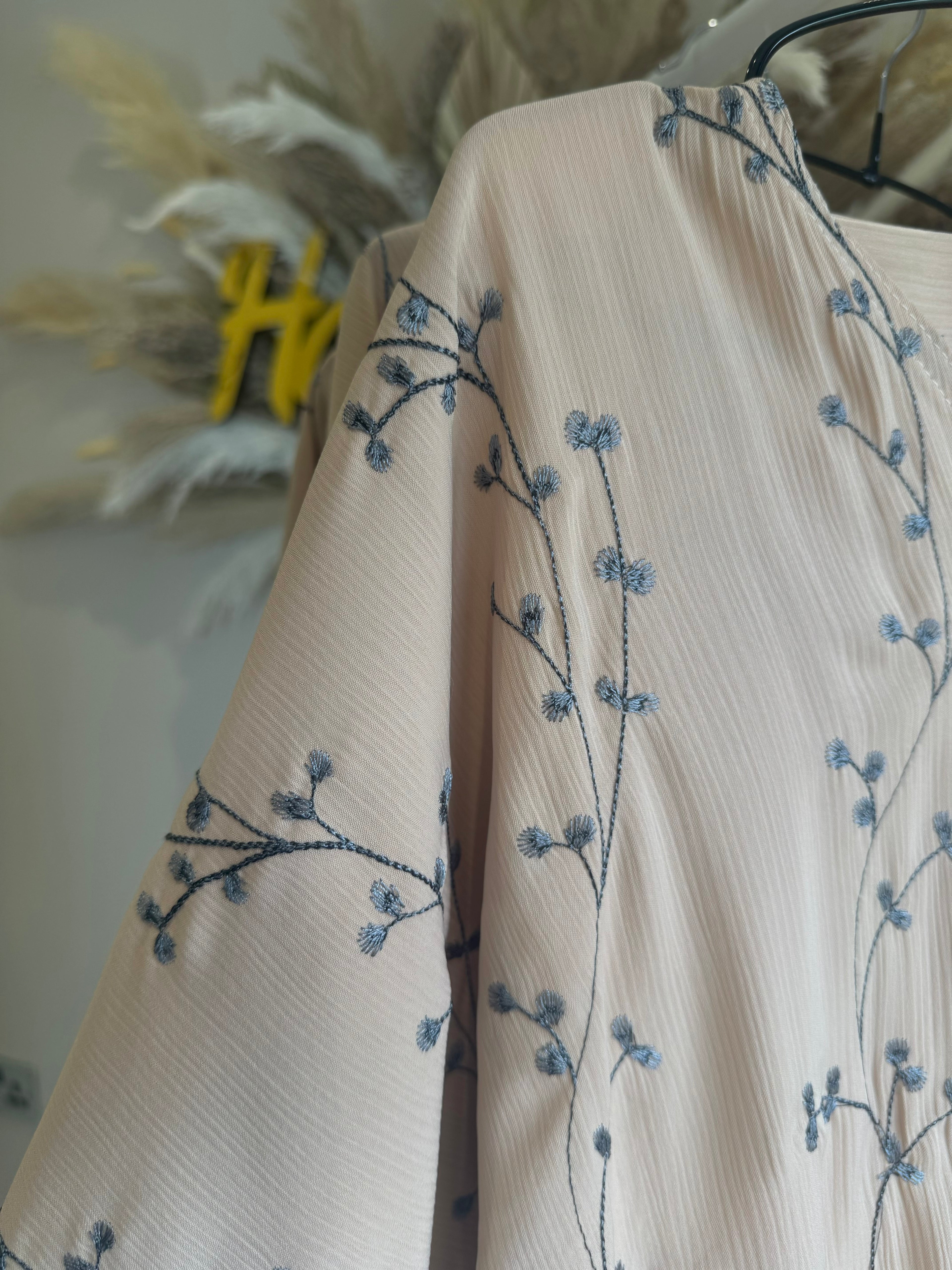 Dahlia - Floral Abaya
